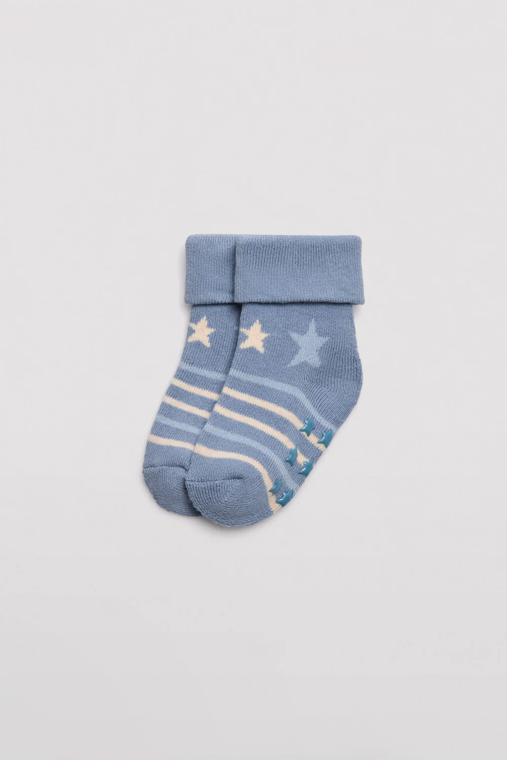 Pacote de 4 meias térmicas antiderrapantes para bebê estampadas com bons sonhos - Image 5
