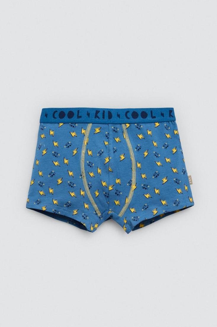 Pacote com 2 boxers infantis de algodão estampados da Kids Cool Kid - Image 4