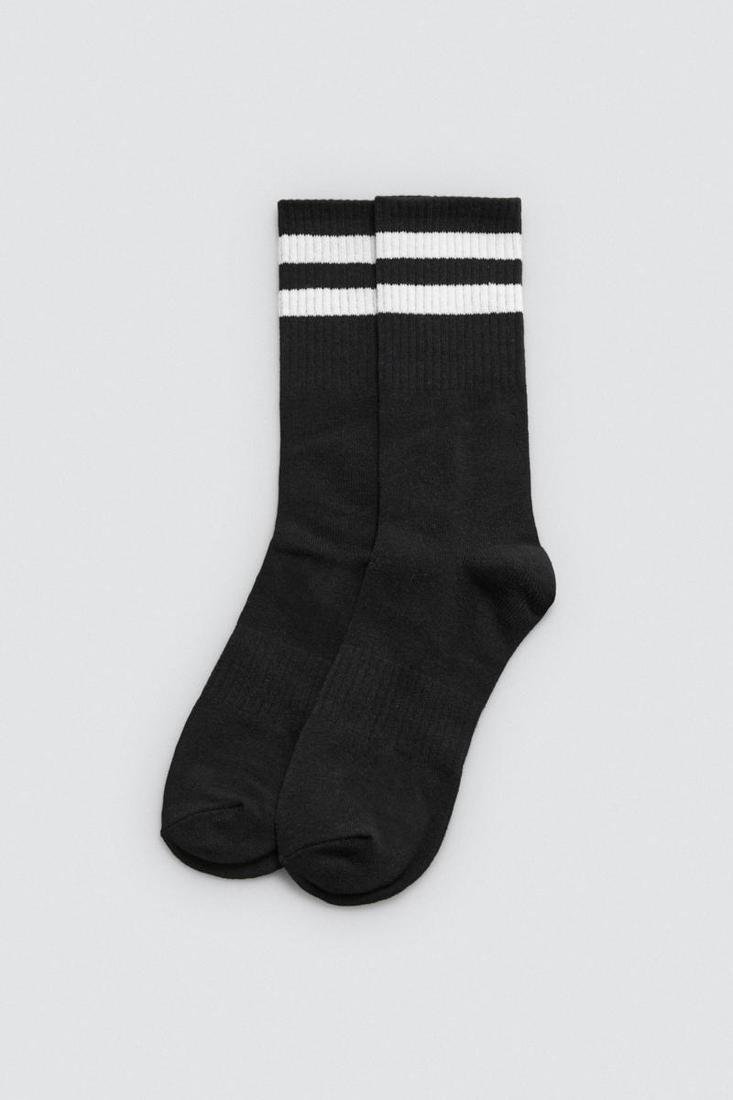 Pacote com 3 meias desportivas listradas - Image 2
