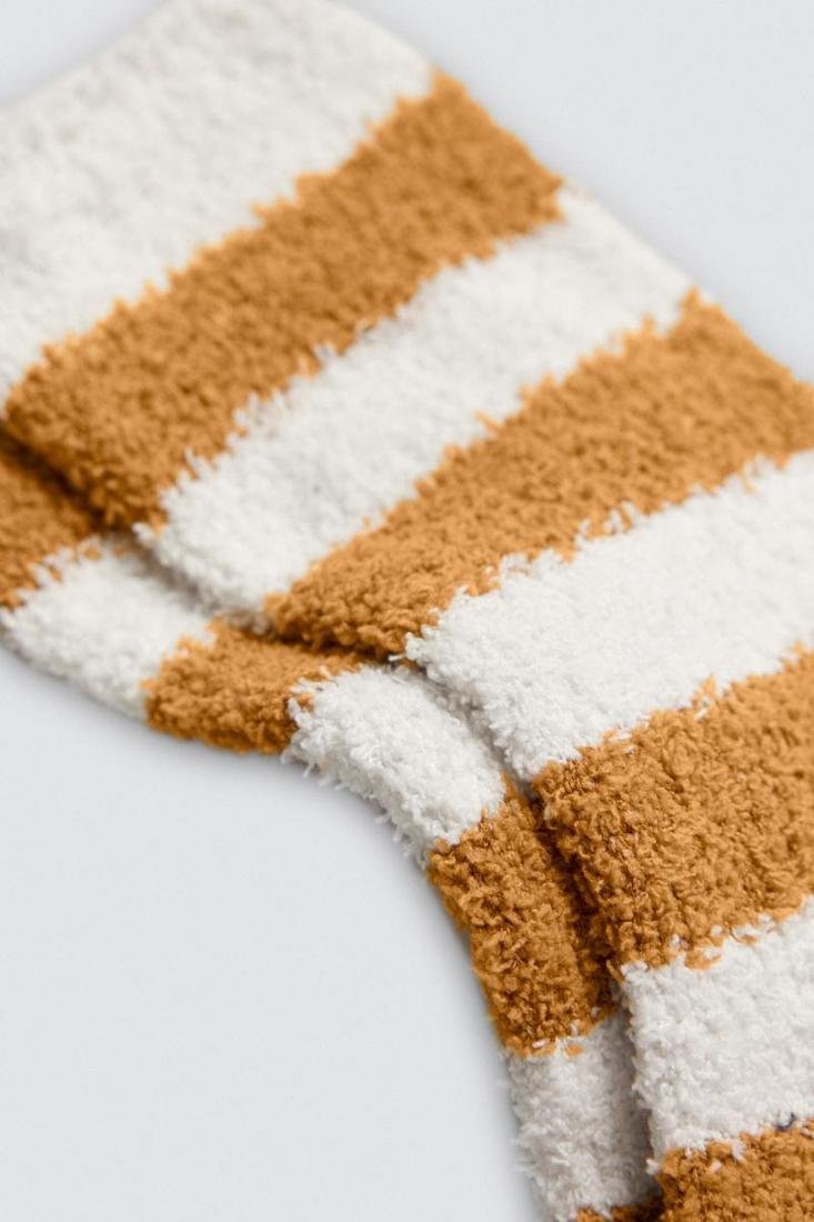 Meias de flanela listradas - Image 6