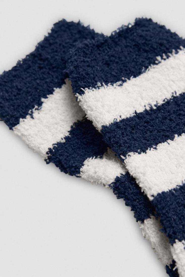 Meias de flanela listradas - Image 8