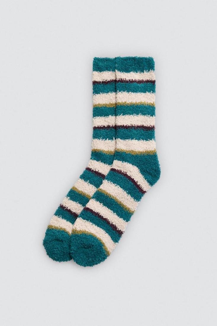 Meias de flanela estampadas com padrões - Image 8