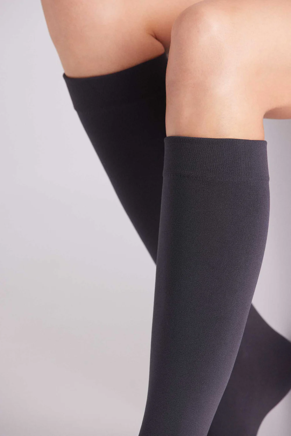 Collants compridos sem punho 140 denier preto - Image 2