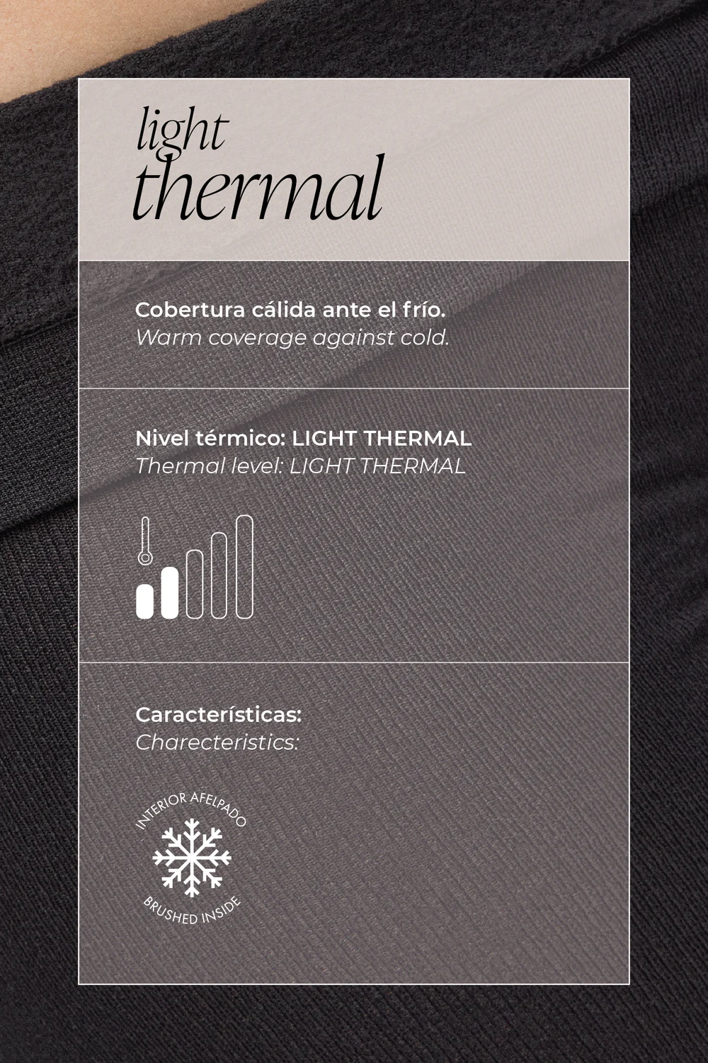 Meias térmicas pretas 140 deniers - Image 3