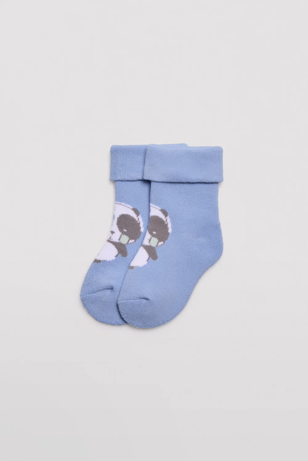 Pack de 2 meias térmicas para bebé com estampas de panda - Image 5